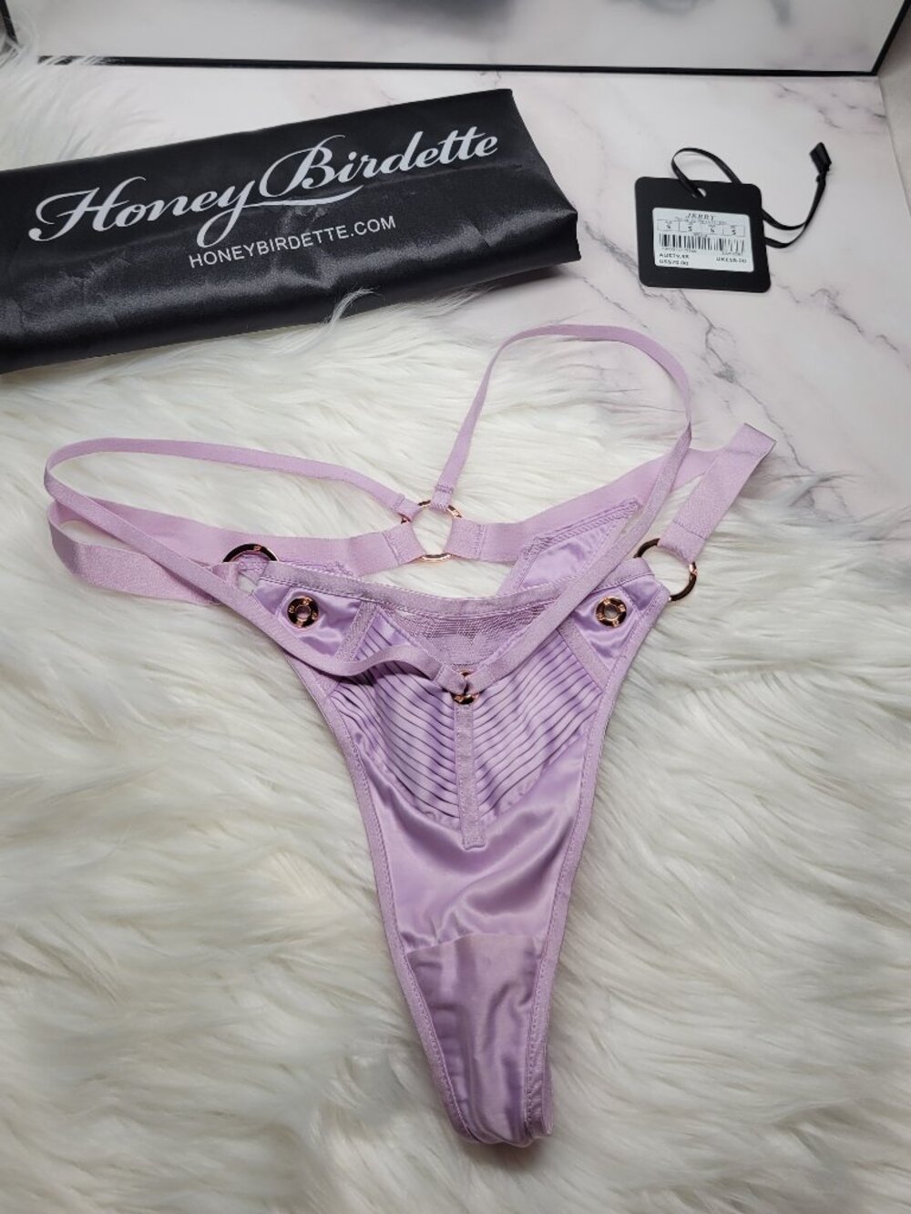 Honey Birdette Jerry Thong M 💜 Violet